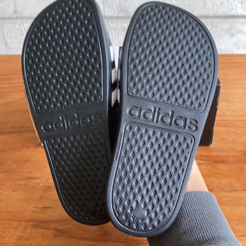 🆕 Sz 3 Adidas Kids Adilette Aqua - Picture 4 of 7